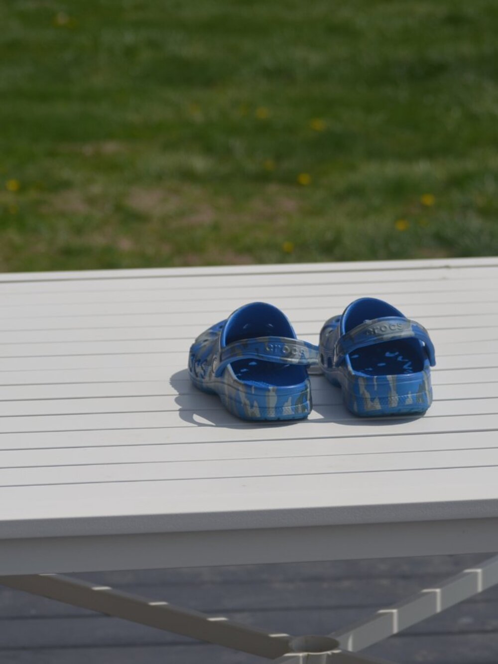 Blue Camo Crocs - Picture 3 of 5